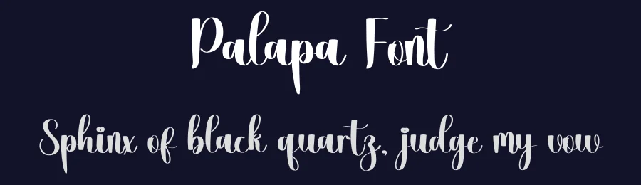 Palapa Font by freshtypeink — Script Handwritten Font — thumbnail 2