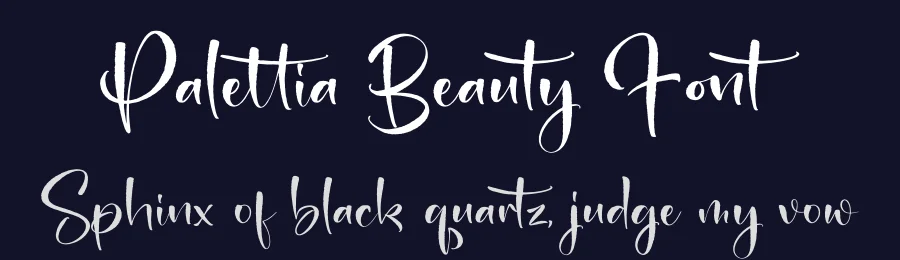 Palettia Beauty Font by letterfabric — Script Handwritten Font — thumbnail 2