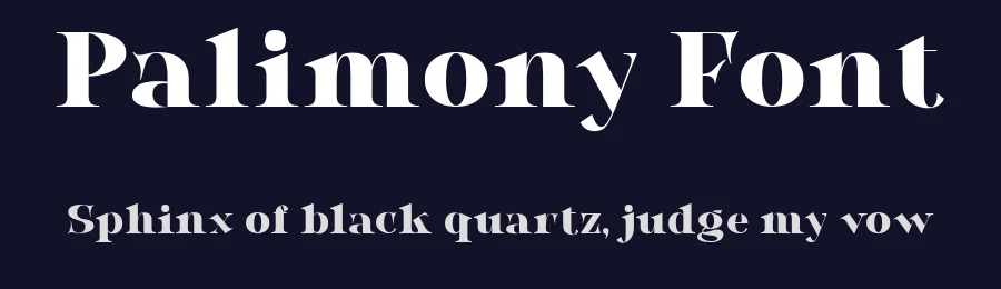 Palimony Font by TypeClassHeroes — Display Font — thumbnail 2