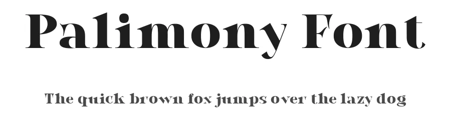 Palimony Font by TypeClassHeroes — Display Font