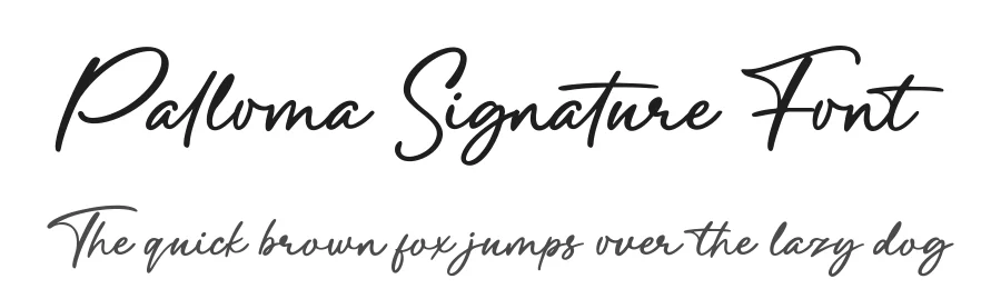 Palloma Signature Font by Basnistudio — Script Handwritten Font