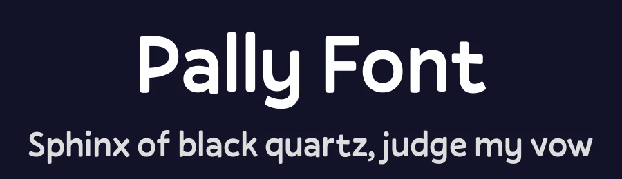Pally Font by Indian Type Foundry — Display Font — thumbnail 2