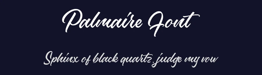 Palmaire Font by metafontsy — Script Handwritten Font — thumbnail 2