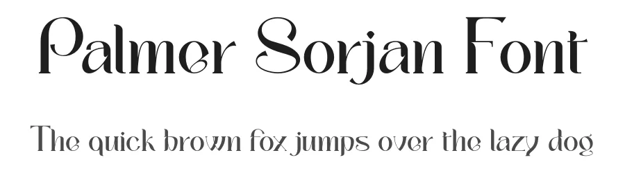 Palmer Sorjan Font by Koplexsstudio — Serif Font