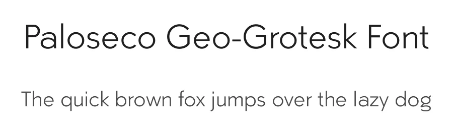 Paloseco Geo-Grotesk Font by defharo — Sans Serif Font