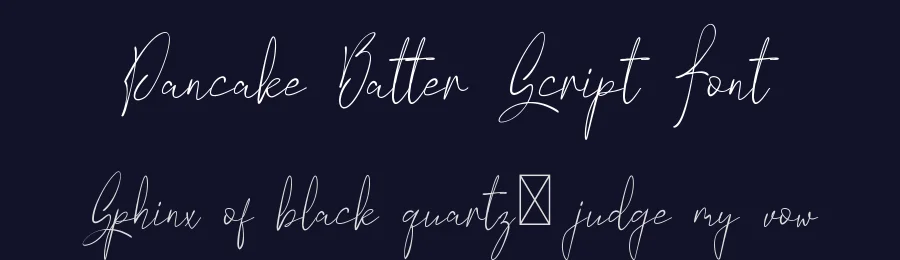 Pancake Batter Script Font by edricstudio — Script Handwritten Font — thumbnail 2