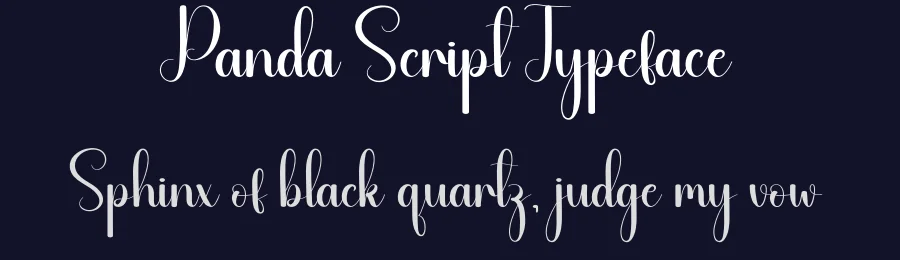 Panda Script Typeface by andikastudio — Script Handwritten Font — thumbnail 2