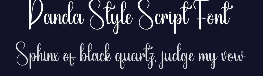 Panda Style Script Font by andikastudio — Script Handwritten Font — thumbnail 2