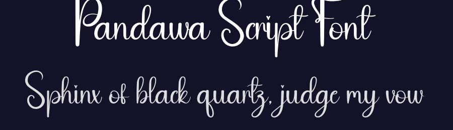 Pandawa Script Font by andikastudio — Script Handwritten Font — thumbnail 2