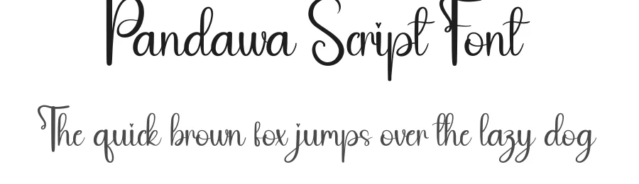 Pandawa Script Font by andikastudio — Script Handwritten Font