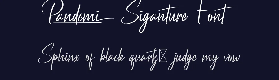 Pandemi Siganture Font by nihstudio — Script Handwritten Font — thumbnail 2