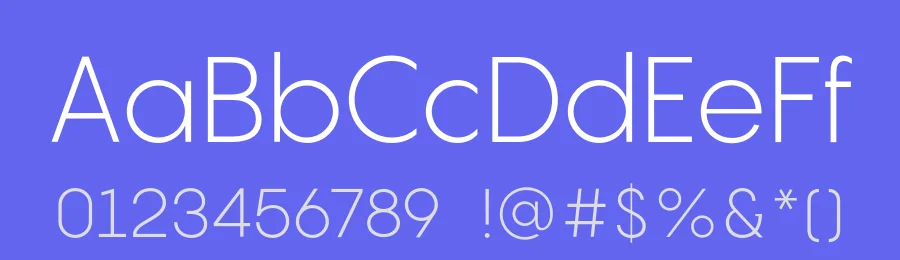 Pangram Sans Font Family by Mathieu Desjardins — Sans Serif Font — thumbnail 3