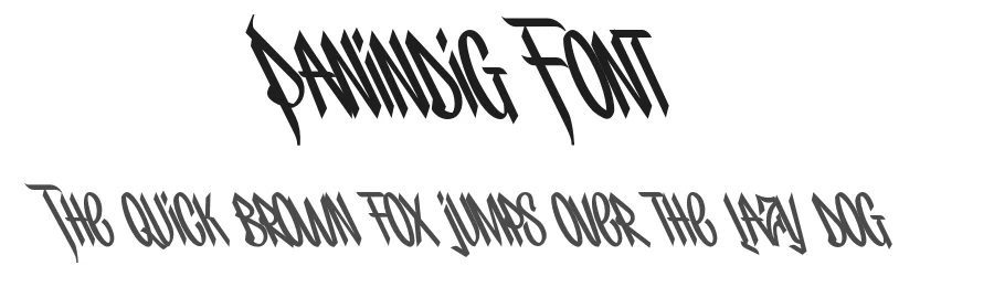 Panindig Font by Lorenzo Martinez — Display Font