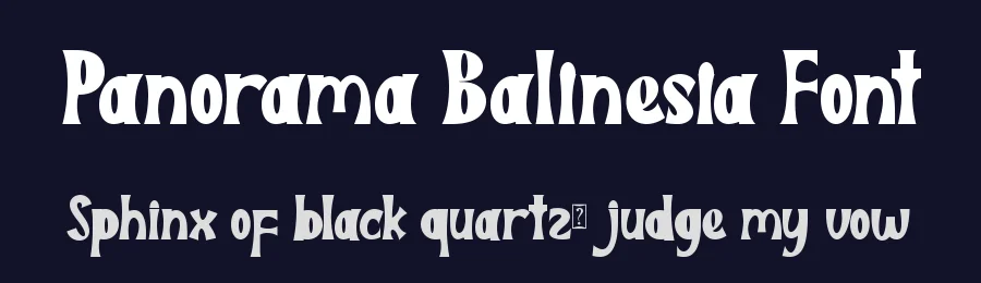 Panorama Balinesia Font by Yoga Letter — Script Handwritten Font — thumbnail 2