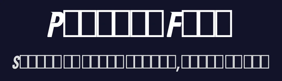 Panthas Font by Rob Hindley — Display Font — thumbnail 2