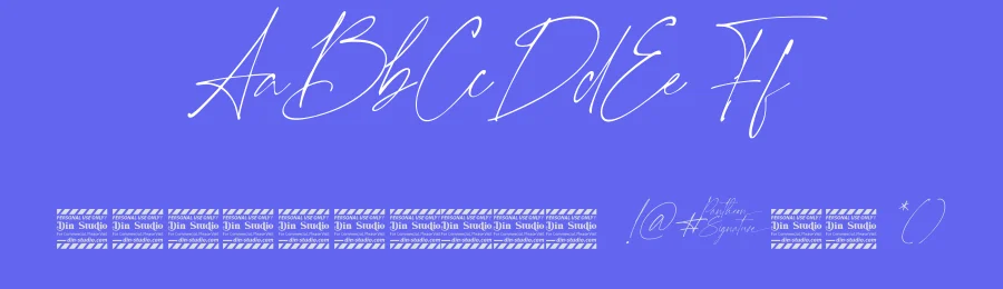 Pantheon Signature Font by Din Studio — Script Handwritten Font — thumbnail 3