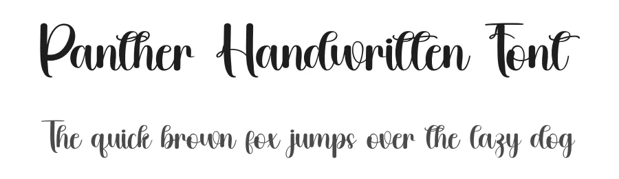 Panther Handwritten Font by inermediaSTUDIO — Script Handwritten Font