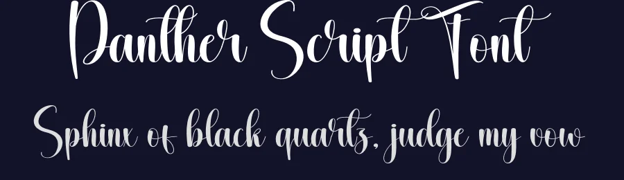 Panther Script Font by creativeletter — Script Handwritten Font — thumbnail 2