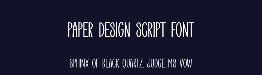 Paper Design Script Font by creativeletter — Display Font — thumbnail 2