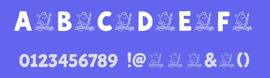 Paper Hugs Free Font by Letterlays — Display Font — thumbnail 3