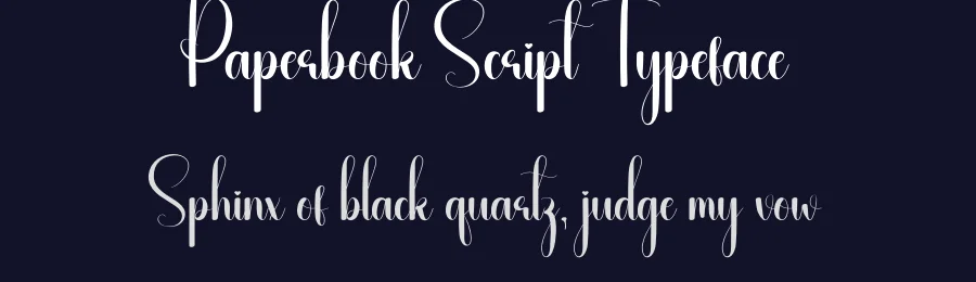 Paperbook Script Typeface by andikastudio — Script Handwritten Font — thumbnail 2