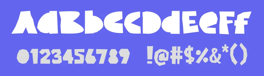 Papercute Display Font by Tokokoo — Display Font — thumbnail 3