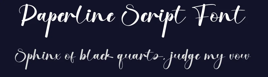 Paperline Script Font by creativeletter — Script Handwritten Font — thumbnail 2