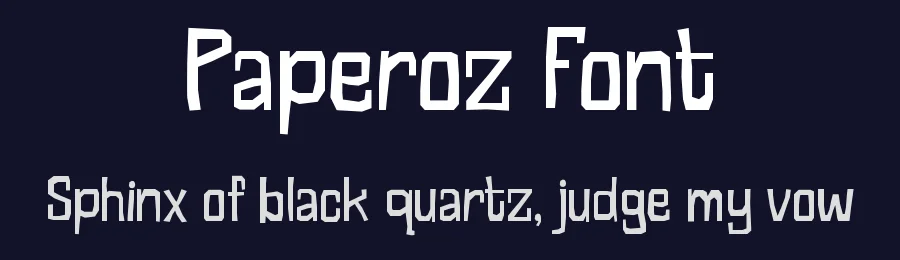 Paperoz Font by Rautan Studio — Decorative Font — thumbnail 2