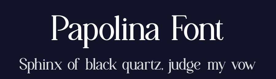 Papolina Font by Denustudios — Serif Font — thumbnail 2