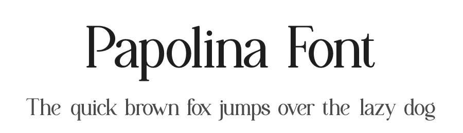 Papolina Font by Denustudios — Serif Font