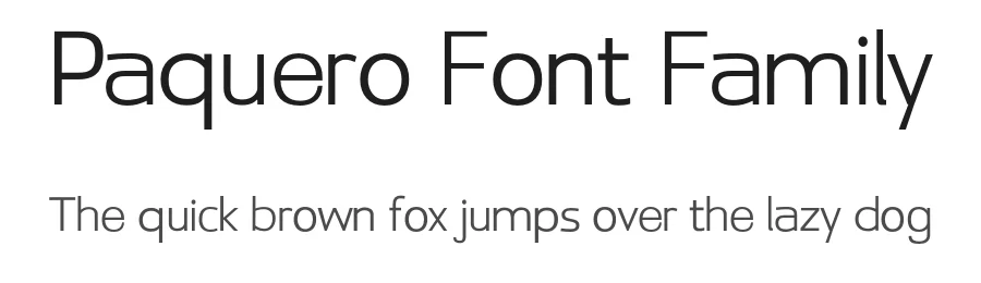 Paquero Font Family by Propertype — Sans Serif Font