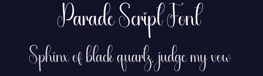 Parade Script Font by andikastudio — Script Handwritten Font — thumbnail 2