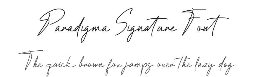 Paradigma Signature Font by andstudio07 — Script Handwritten Font