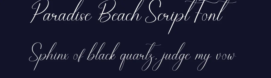 Paradise Beach Script Font by andikastudio — Script Handwritten Font — thumbnail 2