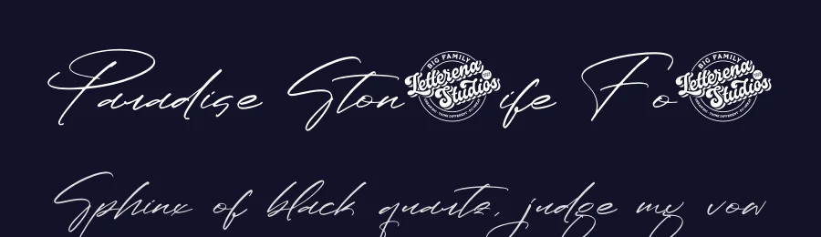 Paradise Stonelife Font by letterenastudios — Script Handwritten Font — thumbnail 2