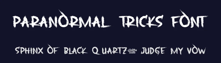 Paranormal Tricks Font by noahtype — Display Font — thumbnail 2
