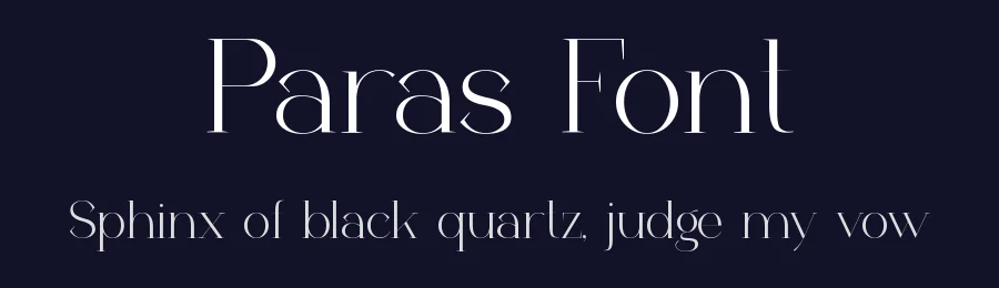 Paras Font by Rautan Studio — Decorative Font — thumbnail 2
