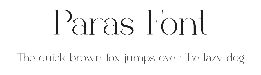 Paras Font by Rautan Studio — Decorative Font