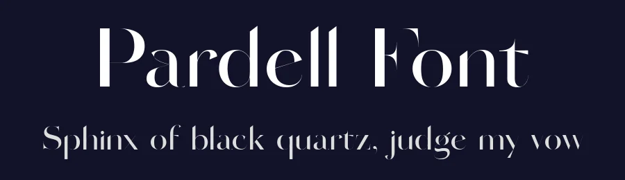 Pardell Font by Metafontsy — Sans Serif Font — thumbnail 2