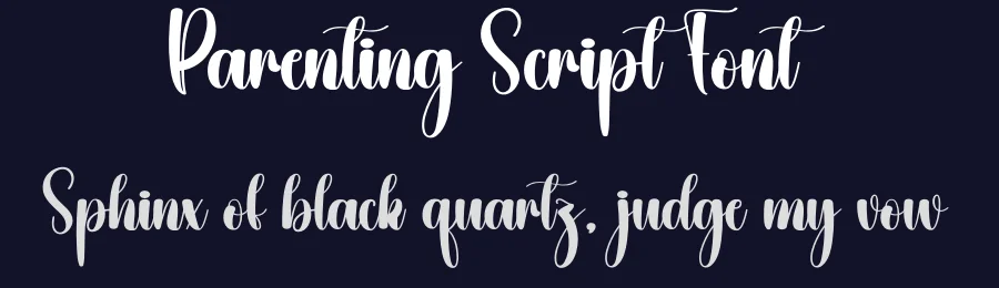 Parenting Script Font by creativeletter — Script Handwritten Font — thumbnail 2