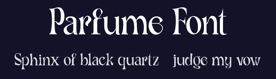 Parfume Font by Fortunes Co — Serif Font — thumbnail 2