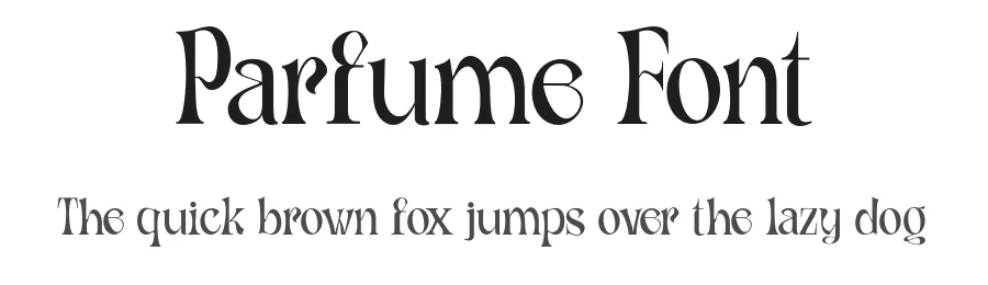 Parfume Font by Fortunes Co — Serif Font