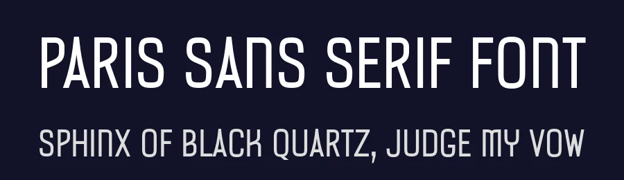 Paris Sans Serif Font by Sensatype Studio — Sans Serif Font — thumbnail 2