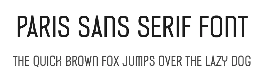 Paris Sans Serif Font by Sensatype Studio — Sans Serif Font