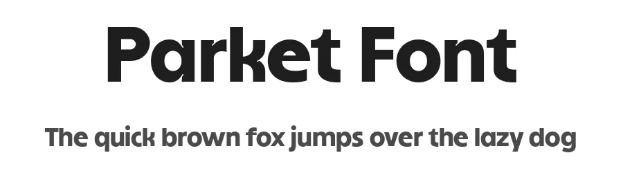 Parket Font by sixtypefoundry — Display Font
