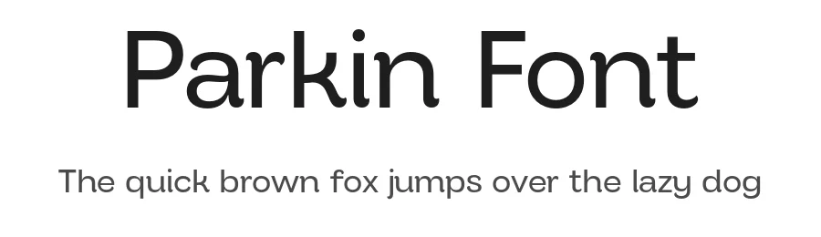 Parkin Font by Letterhend Studio — Sans Serif Font