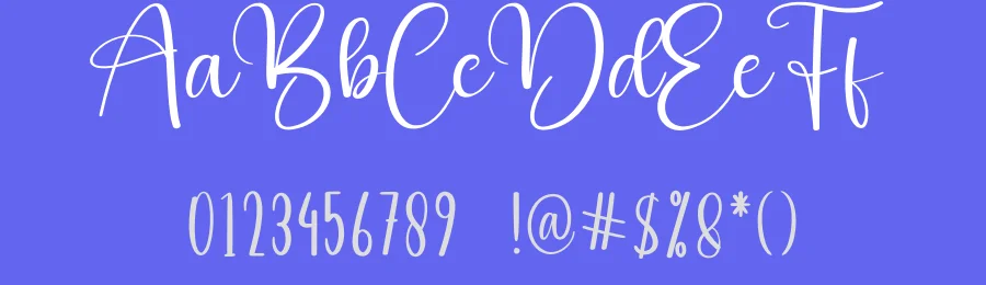 Party Birthday Calligraphy Font by creativeletter — Script Handwritten Font — thumbnail 3
