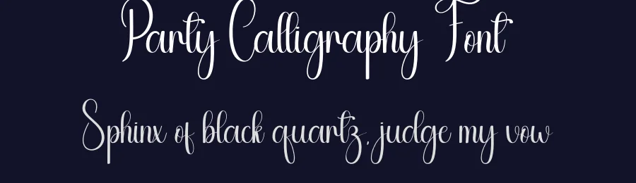 Party Calligraphy Font by andikastudio — Script Handwritten Font — thumbnail 2