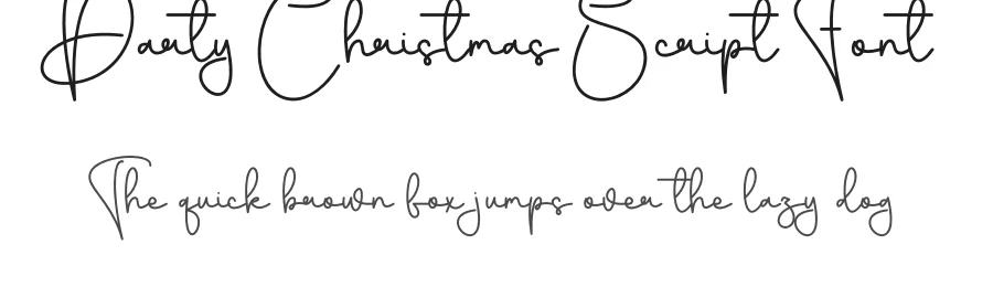 Party Christmas Script Font by creativeletter — Script Handwritten Font
