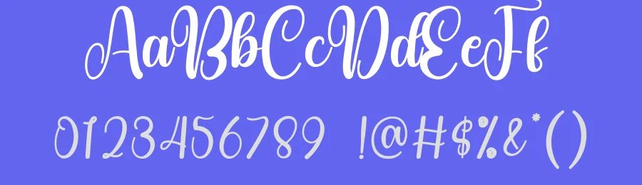 Party Handwritten Font by creativeletter — Script Handwritten Font — thumbnail 3
